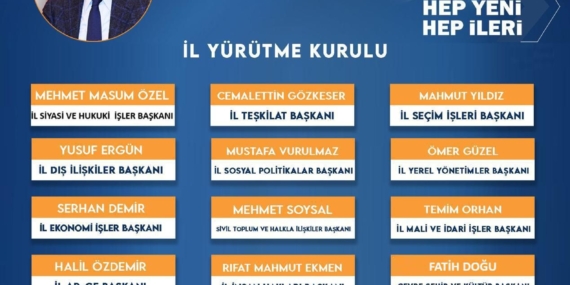 AK Parti Batman İl Yürütme Kurulu oluştu