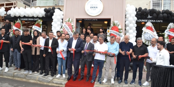 Okka Cafe görkemli bir açılışla hizmete girdi