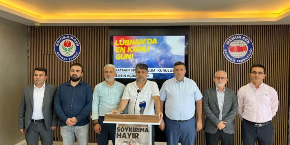 Batman Sivil Toplum Kuruluşlarından: İsrail’in saldırılarını kınama mesajı