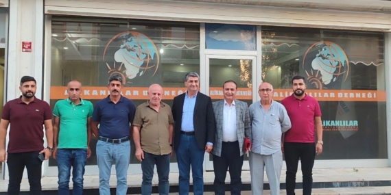 Mehmet Emin Ekmen Batman’da temaslarda bulundu