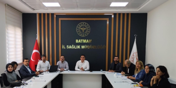 İlçe Sağlık Müdürleri ve Toplum Sağlığı Merkezi başkanları toplantısı gerçekleşti