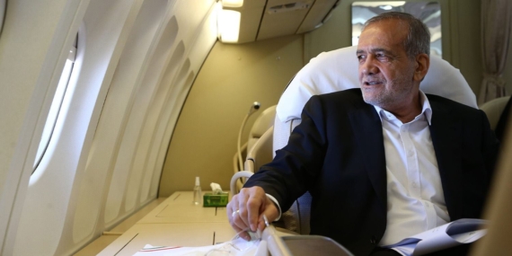 İran Cumhurbaşkanı Pezeşkiyan: Sınırın iki tarafındaki Kürtler çekilen çizgiyle birbirinden ayrılmıştır