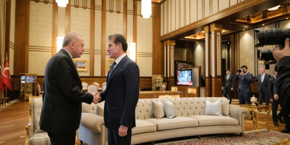 Neçirvan Barzani: Cumhurbaşkanı Erdoğan ile bölgedeki istikrarın geliştirilmesini konuştuk