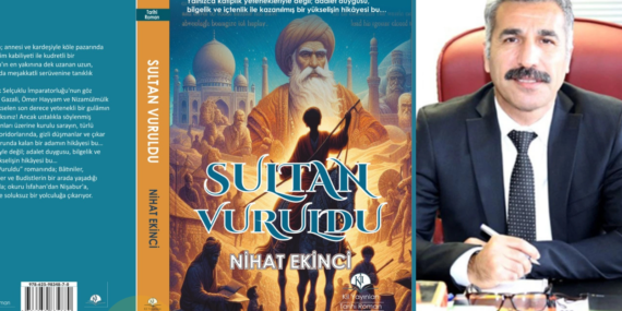 Batmanlı yazar Nihat Ekinci’nin 11. Kitabı “Sultan Vuruldu” çıktı