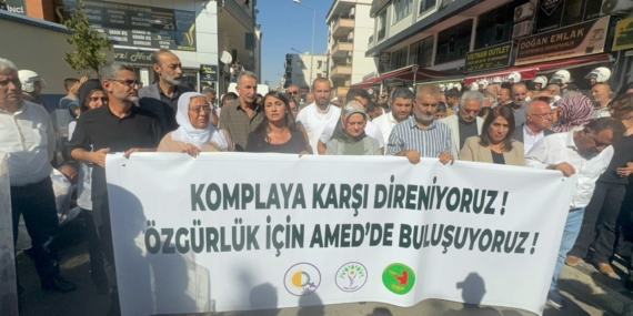 Batman’da 9 Ekim protestosu