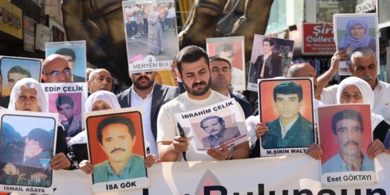 Batman’da “Kayıplar bulunsun, failler yargılansın” eylemi 655’inci haftasında