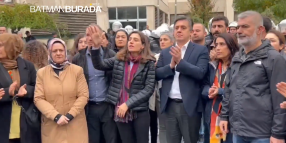 Batman’da kayyum protestosu: 11 gözaltı