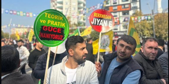 Batman Mitingi- Konuşmacılar İmralı’yı işaret etti