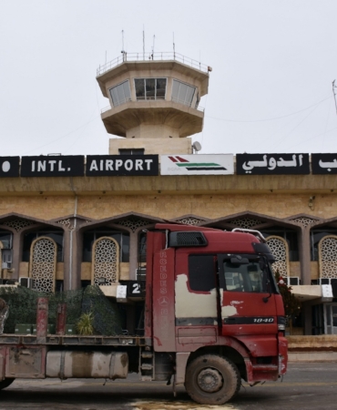 SYRIA-CONFLICT-ALEPPO-AIRPORT