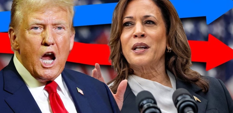 trump ve harris