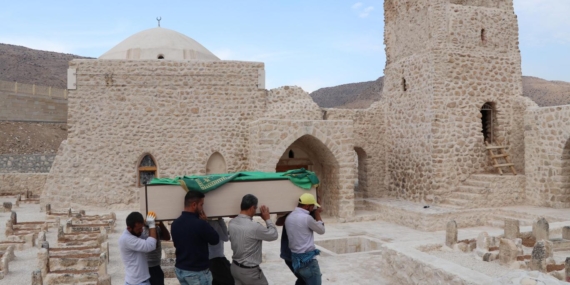 İmam Abdullah Türbesi’nin yeni yerinde yürek burkan durumu!