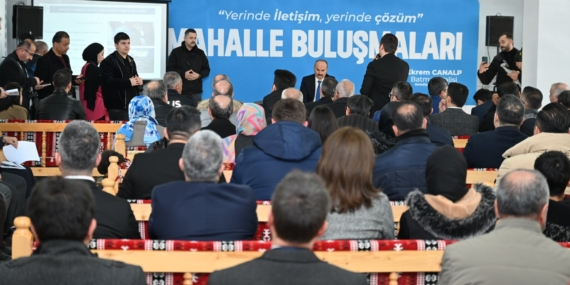 Vali Ekrem Canalp Mahalle Buluşmaları kapsamında Yenişehir’deydi