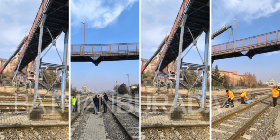 “Üst Köprü Mü Korku Yolu Mu?” başlığıyla gündeme getirdiğimiz köprüde çalışma başladı