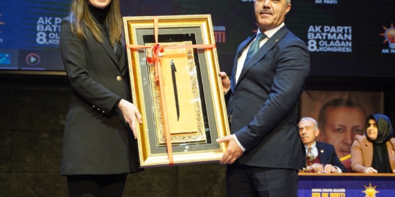 AK Parti Batman 8. Olağan İl Kongresi tamamlandı