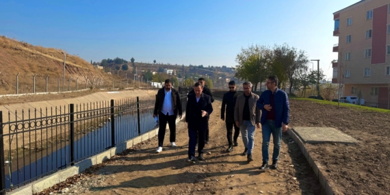 DSİ 2. Etap Peyzaj çalışmaları tamamlanma aşamasında