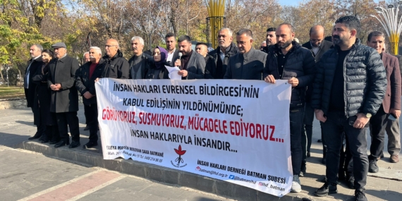 Batman Emek ve Demokrasi Platformu, yaşanan hak ihlallerine dikkat çekti  