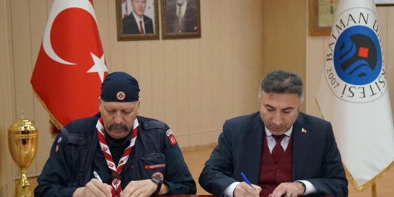 Batman Üniversitesi ile Türkiye İzcilik Federasyonu iş birliği protokolü imzalandı