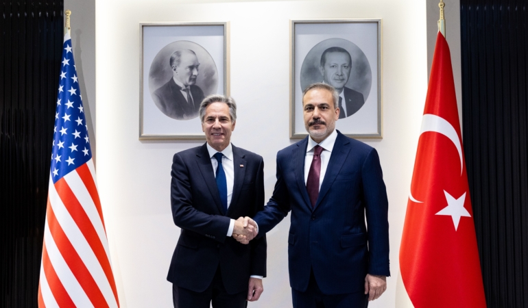 US Secretary of State Blinken in Ankara