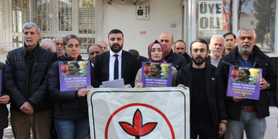 İHD Batman Şubesi’nden Nimet Tanrıkulu’na destek: hukuk yerle bir edildi