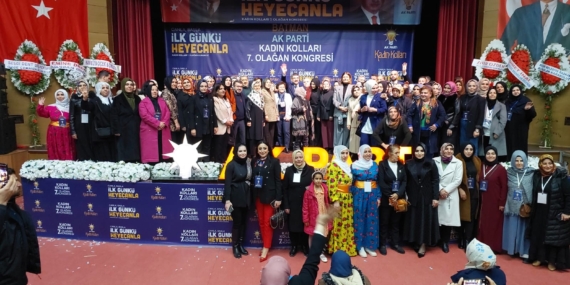 Seval Aksoy yeniden Batman İl Kadın Kolları Başkanlığına seçildi
