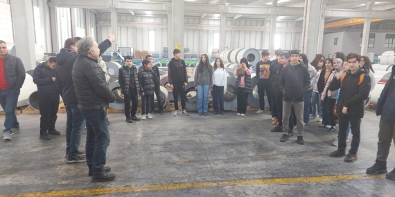 Deneyap öğrencileri Batman OSB’de fabrikaları ziyaret etti