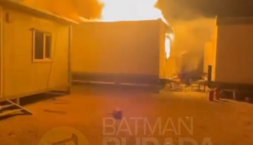 Gabar’da yangın paniği: Facia kıl payı atlatıldı!