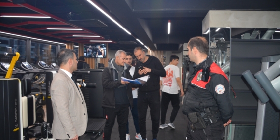 Batman’da spor salonlarına sıkı denetim