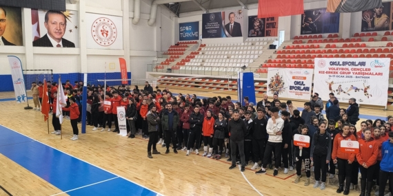 Batman’da genç kız ve erkekler grup şampiyonası tamamlandı