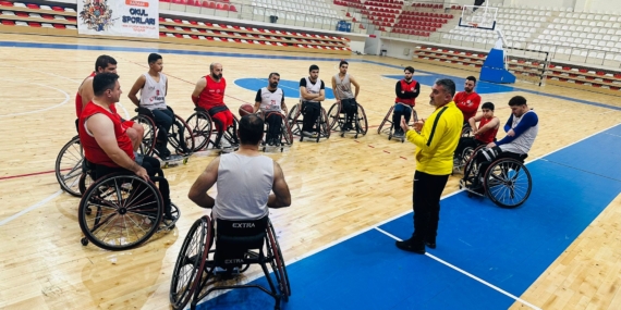 Batman Engelliler Tekerlekli Sandalye Basketbol Takımı: hedefimiz liderlik