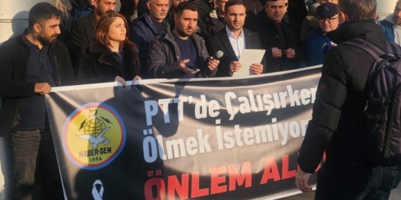 Batman’da PTT Çalışanları ve HABER-SEN’den Tepki: Yönetimsel sorunların bedelini hayatlarımızla ödüyoruz