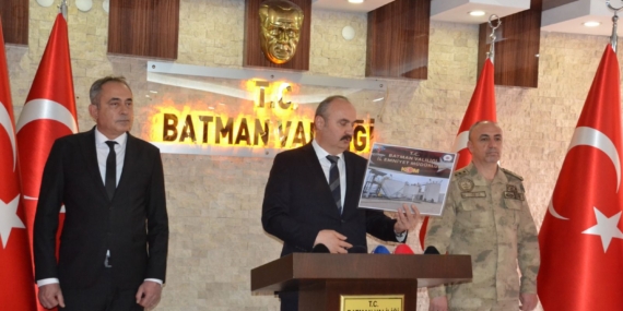 Vali Canalp, Batman’da 2024 yılı asayiş raporunu açıkladı