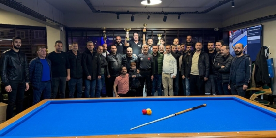 Batman’da nefes kesen bilardo il şampiyonası sona erdi