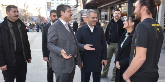 Milletvekili Ferhat Nasıroğlu esnaf ve vatandaşlarla buluştu