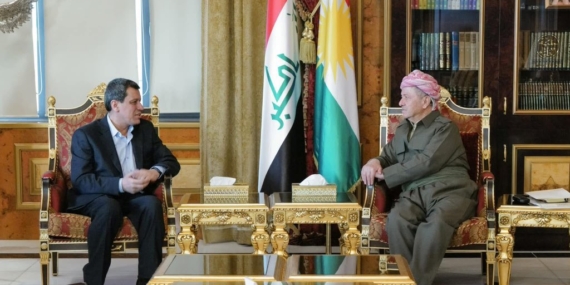 Mazlum Abdi, Mesud Barzani’yle görüştü: Barzani Ofisi’nden açıklama geldi