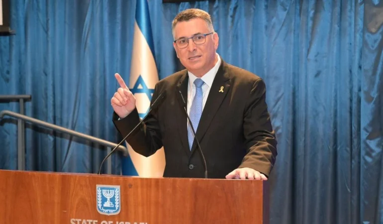 İsrail Dışişleri Bakanı Gideon Saar