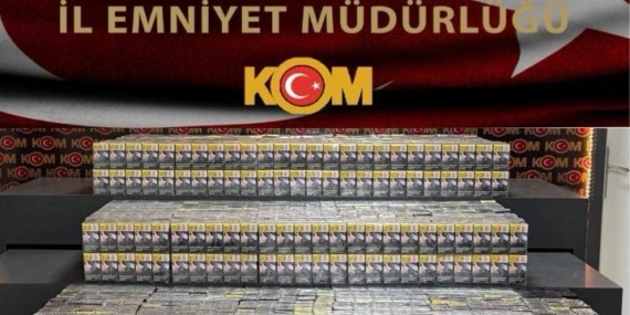 Batman’da kaçak sigara operasyonu: 5.350 paket ele geçirildi