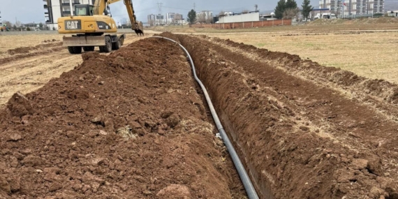 Tilmis’e 463 mt uzunluğunda içme suyu hattı