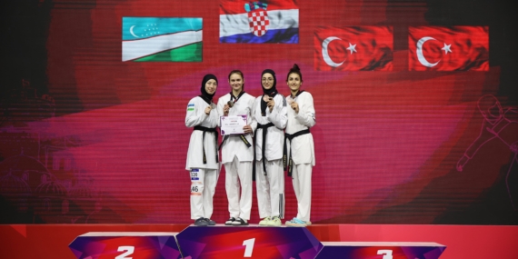 Batmanlı Hayrunnisa İzmir Türkiye Open’da bronz madalya kazandı