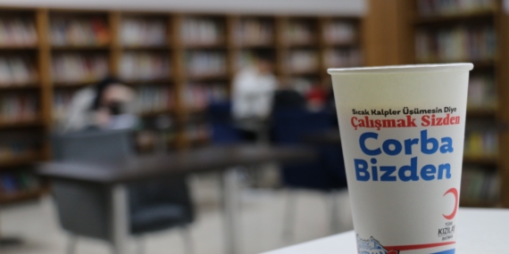 Batman Belediyesinden, kütüphanelerde öğrencilere sıcak hizmet