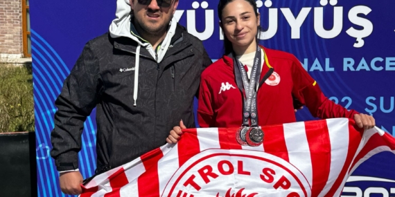 Batmanlı Milli Atlet Emine Ceylan, Türkiye şampiyonasında ikinci oldu