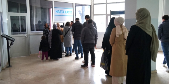 Ağız Ve Diş Sağlığı Araştırma Ve Uygulama Merkezinde sevkli hasta sayısında yoğunluk