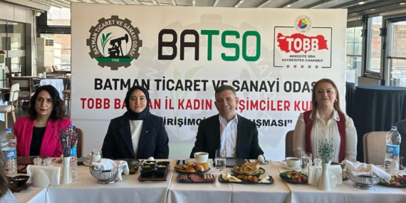 Batman’da ilk kez BATSO kadın girişimciler buluşması yapıldı
