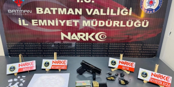 Batman’da uyuşturucu ele geçirildi: 1 tutuklama