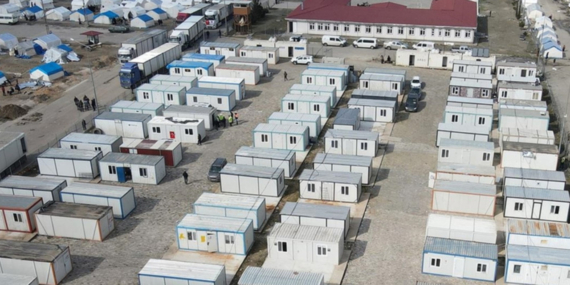 Cumhurbaşkanlığı raporu: 650 bin kişi konteynerde yaşamaya devam ediyor