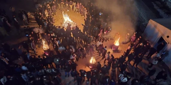 Van’da kayyıma karşı gece boyu eylem