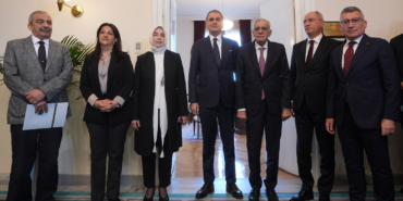 Dem Parti ve AK parti heyeti