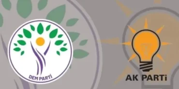 Dem parti ak parti logo