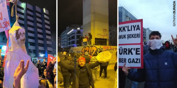 HDK: Protestolarda Kürtlere hem saldırı hem hakaret ediliyor