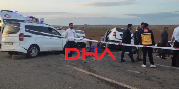 Diyarbakır Bismil’de Taziye Dönüşü Feci Kaza: 3 Ölü, 4 Yaralı