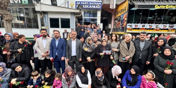 AK Parti Batman Teşkilatı’ndan 8 Mart Dünya Kadınlar Günü etkinliği